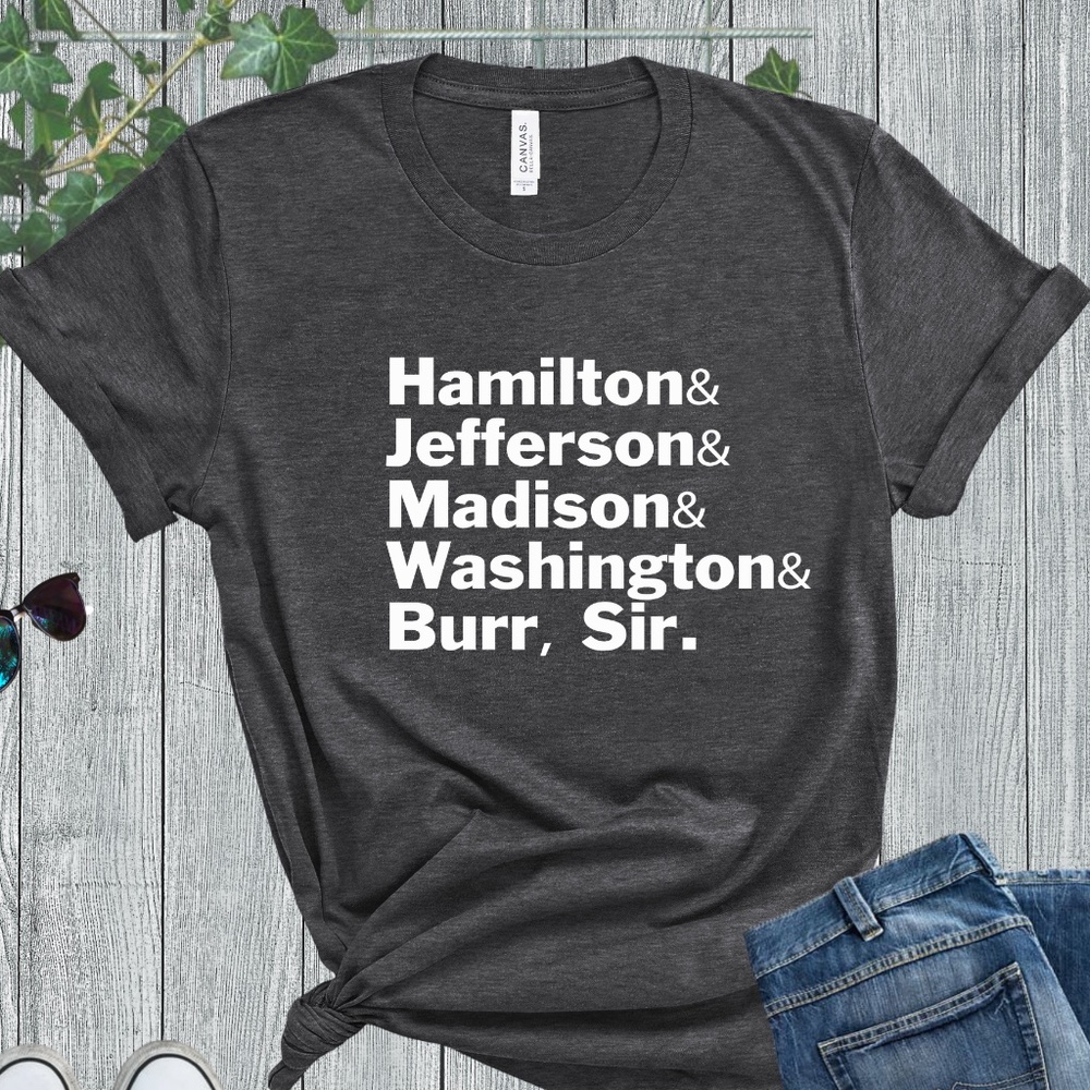 WOMAN SIZE / Hamilton Jefferson Madison DARK GRE…